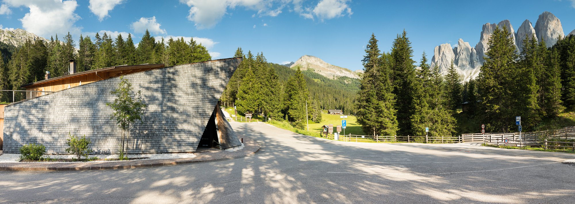 Dolomites UNESCO INFOPOINT Zans