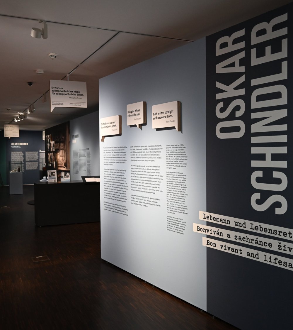 Sonderausstellung Oskar Schindler - Lebemann und Lebensretter